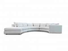  Thayer Coggin Thayer Coggin Round Sectional Sofa in Off White - 1842808