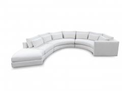  Thayer Coggin Thayer Coggin Round Sectional Sofa in Off White - 1842809