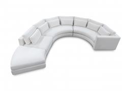  Thayer Coggin Thayer Coggin Round Sectional Sofa in Off White - 1842810