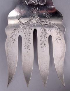  The Duhme Company Duhme American Japonesque Sterling Silver Fish Serving Fork Slice - 4253183