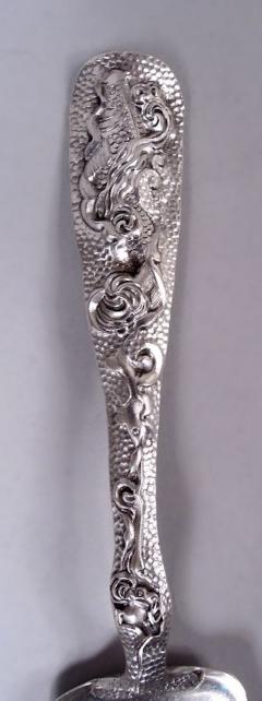  The Duhme Company Duhme American Japonesque Sterling Silver Fish Serving Fork Slice - 4253192