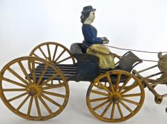  The Harris Toy Company Goat Drawn Lady Driver American Toy by Harris Toy Company circa 1903 - 625642