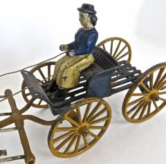  The Harris Toy Company Goat Drawn Lady Driver American Toy by Harris Toy Company circa 1903 - 625646