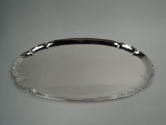  The Kalo Shop Pretty American Sterling Silver Oval Tray by Kalo in Chicago - 3762060