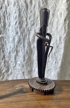  The Knight Sculpture by J zsef Szab Trash Works Industrial 2024 - 4796788