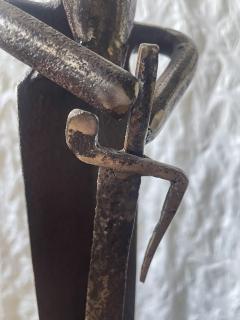  The Knight Sculpture by J zsef Szab Trash Works Industrial 2024 - 4796789