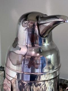  The Napier Co Art Deco Silverplate Penguin Form Cocktail Shaker Napier Emil Schuelke - 2463787