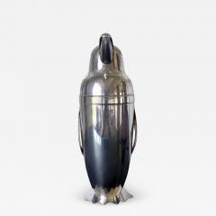  The Napier Co Art Deco Silverplate Penguin Form Cocktail Shaker Napier Emil Schuelke - 2467555