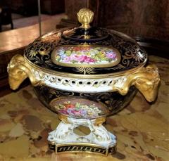  The Royal Crown Derby Porcelain Co 19th Century Derby Porcelain Lidded Centerpiece - 1710656