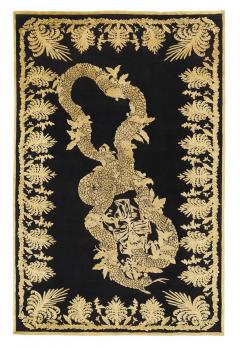  The Rug Company Alexander McQueen Military Brocade Wool Silk Rug 8x10 - 4691519