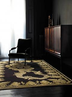  The Rug Company Alexander McQueen Military Brocade Wool Silk Rug 8x10 - 4691575