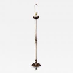  The Segar Studios Oscar Bach Art Deco Bronze Floor Lamp - 4760634