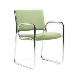  The Vecta Group Dallas Vecta Group Dallas Mid Century Green and Chrome Chairs Set of 4 - 4709093