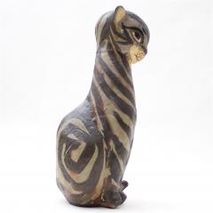  Thelma Frazier Winter Ceramic Sculpture Cat 1955 USA - 718523