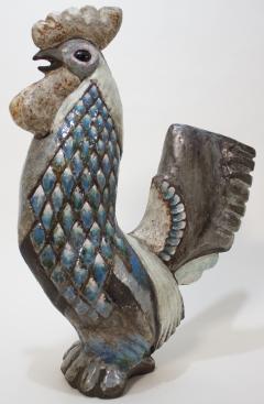  Thelma Frazier Winter Ceramic Sculpture by Thelma Frazier Winter Rooster  - 469492