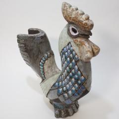  Thelma Frazier Winter Ceramic Sculpture by Thelma Frazier Winter Rooster  - 469495