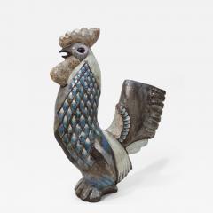  Thelma Frazier Winter Ceramic Sculpture by Thelma Frazier Winter Rooster  - 470282