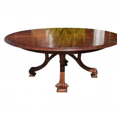  Therien Studio Workshops Therien Workshops for Dessin Fournir Round Volute Walnut Extension Dining Table - 4572121