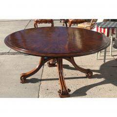 Therien Studio Workshops Therien Workshops for Dessin Fournir Round Volute Walnut Extension Dining Table - 4572122
