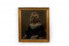  Thierry Poncelet French Victorian Yorkshire Terrier Lady Portrait - 3176743