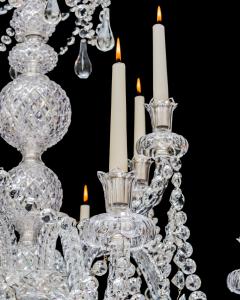  Thomas F C Osler A FINE TEN LIGHT ANTIQUE CRYSTAL CHANDELIER BY F C OSLER - 3793810