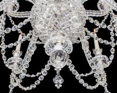  Thomas F C Osler A FINE TEN LIGHT ANTIQUE CRYSTAL CHANDELIER BY F C OSLER - 3793812