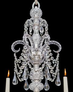  Thomas F C Osler A FINE TEN LIGHT ANTIQUE CRYSTAL CHANDELIER BY F C OSLER - 3793820