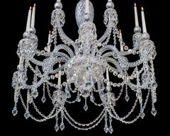  Thomas F C Osler A FOURTEEN LIGHT VICTORIAN CRYSTAL CHANDELIER BY F C OSLER - 3787644