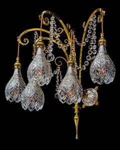  Thomas F C Osler A LARGE PAIR OF ART NOUVEAU WALL LIGHTS BY F C OSLER - 4346999