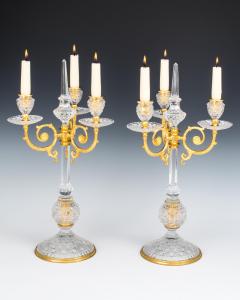  Thomas F C Osler A PAIR OF VICTORIAN ORMOLU MOUNTED CANDELABRA BY F C OSLER - 3796023