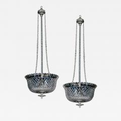  Thomas F C Osler A PAIR SILVERED F C OSLER BOWL FITTINGS - 4690707