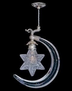  Thomas F C Osler A SET OF THREE STAR CRESCENT LIGHTS BY F C OSLER - 4455699