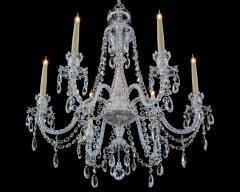  Thomas F C Osler AN EXQUISITE SIX LIGHT ADAM STYLE CHANDELIER BY F C OSLER - 4513200