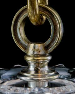  Thomas F C Osler AN EXQUISITE SIX LIGHT ADAM STYLE CHANDELIER BY F C OSLER - 4513205