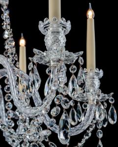 Thomas F C Osler AN EXQUISITE SIX LIGHT ADAM STYLE CHANDELIER BY F C OSLER - 4513206