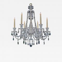  Thomas F C Osler AN EXQUISITE SIX LIGHT ADAM STYLE CHANDELIER BY F C OSLER - 4513749