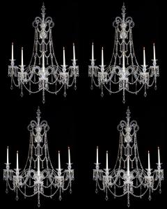  Thomas F C Osler SET OF FOUR ENGLISH EARLY VICTORIAN WALL LIGHTS OF EXCEPTIONAL QUALITY - 4595855