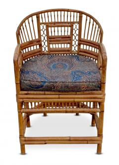  Thomasville Furniture Four Brighton Pavilion Style Bamboo Chairs by Thomasville Hollywood Regency - 3041586