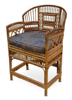  Thomasville Furniture Four Brighton Pavilion Style Bamboo Chairs by Thomasville Hollywood Regency - 3041593