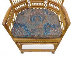  Thomasville Furniture Four Brighton Pavilion Style Bamboo Chairs by Thomasville Hollywood Regency - 3041607