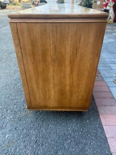  Thomasville Furniture Handsome 3 Piece Tamerlane Credenza Bar Cabinet Room Divider Mid Century Modern - 4455935