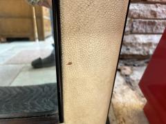  Thomasville Furniture Huge Vintage Faux Shagreen Floor Mirror Mid Century - 4589164