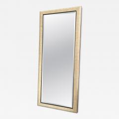  Thomasville Furniture Huge Vintage Faux Shagreen Floor Mirror Mid Century - 4589204