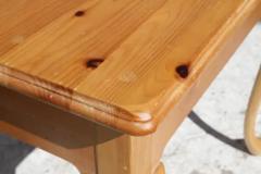  Thomasville Furniture Mid century oak side table 1950s - 4107410