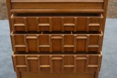  Thomasville Furniture Rare Thomasville Carved Walnut Gentlemans Chest or Tall Dresser - 4033248