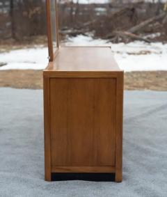  Thomasville Furniture Rare Thomasville Carved Walnut Long Dresser Mirror 9 Drawer Dated 1966 - 4033264