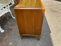  Thomasville Furniture Stylish Vintage Thomasville Burl Wood Drawers Walnut Credenza Mid Century - 3983241