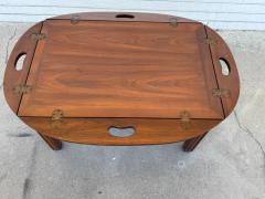  Thomasville Furniture Vintage Thomasville Furniture Mahogany Drop Leaf Coffee Table - 4330710