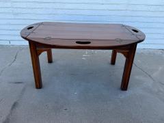  Thomasville Furniture Vintage Thomasville Furniture Mahogany Drop Leaf Coffee Table - 4330712