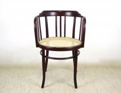  Thonet 20th Century Art Nouveau Armchair with Vienesse Mesh by Mundus AT circa 1906 - 4122033